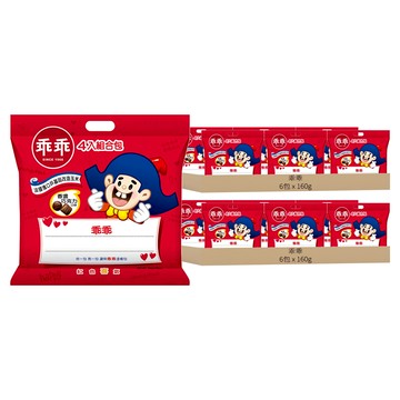 乖乖 玉米脆條 香濃巧克力  160g  12袋