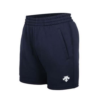 DESCENTE 迪桑特 女款長版排球短褲-三分褲 針織 訓練 迪桑特