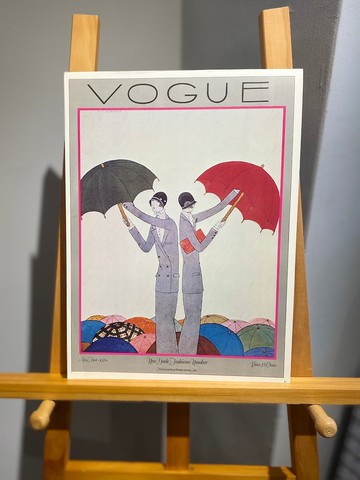 1924年五月VOGUE時尚雜誌封面-1900-1970復刻海報圖集(1978出版)