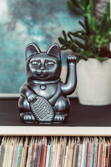 銀河灰，摩羯座【DONKEY PRODUCTS】Maneki - Neko 幸運繽紛招財貓 - 銀河 生日禮 禮物 好友 好運 祝福 療癒 經典熱銷