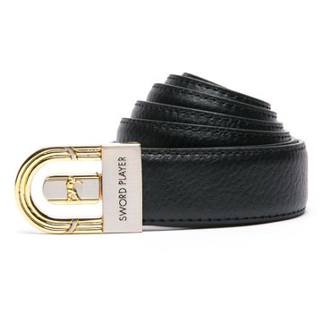 SWORD PLAYER - 莎普爾英倫款皮革珠扣式皮帶