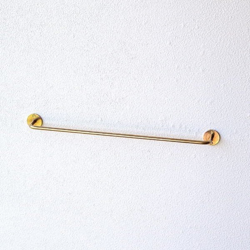 タオルハンガー 真鍮 アンティーク おしゃれ タオル掛け 壁 タオルバー トイレ 洗面所 キッチン ブラスロングタオルハンガー 通販 Lineポイント最大0 5 Get Lineショッピング