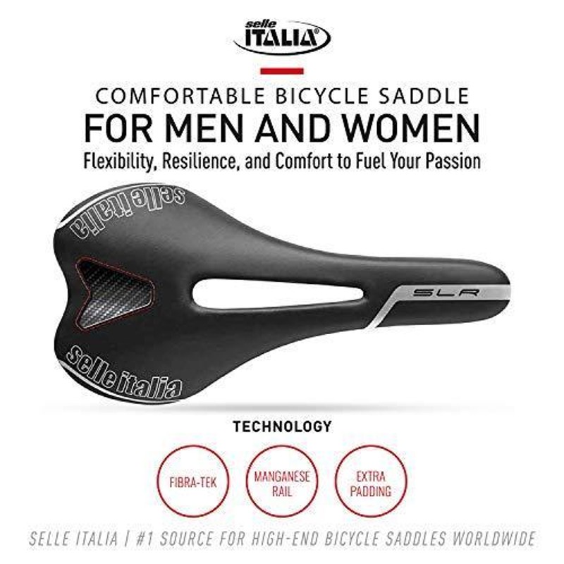 SELLE ITALIA(セライタリア) SLR TM Mn BLK S Super Flow サドル・重量