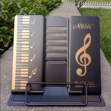 9號倉庫 折疊閱讀器 閱讀書架 桌面曲谱架古琴吉他葫芦丝乐谱金属便携可折叠谱台阅读架台式桌面 可調節 閱讀輔助架
