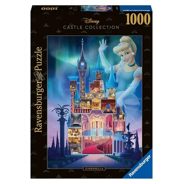 Ravensburger 維寶 迪士尼城堡系列 灰姑娘仙度瑞拉拼圖  1000片  灰姑娘 仙度瑞拉  1盒