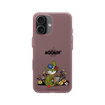 iPhone 17 Clear (相機按鈕) 晶醺玫 - Moomin - 史力奇Snufkin