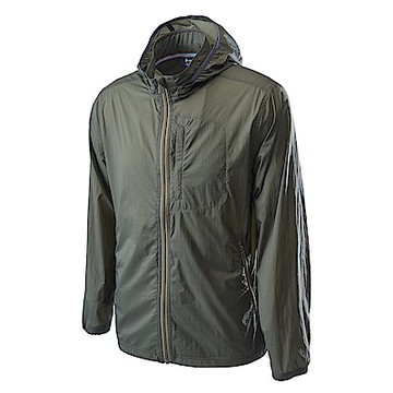 Wildland荒野男15D超輕低防水高透氣外套綠色
