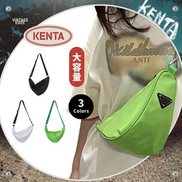 小眾尼龍三角包 中性雙肩包 防潑水大容量 通勤上課旅行皆可用 健太選物⋆˖°