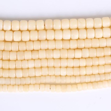 飾品配飾 油潤牛骨桶珠隔珠散珠DIY星月菩提金剛鳳眼配飾配件