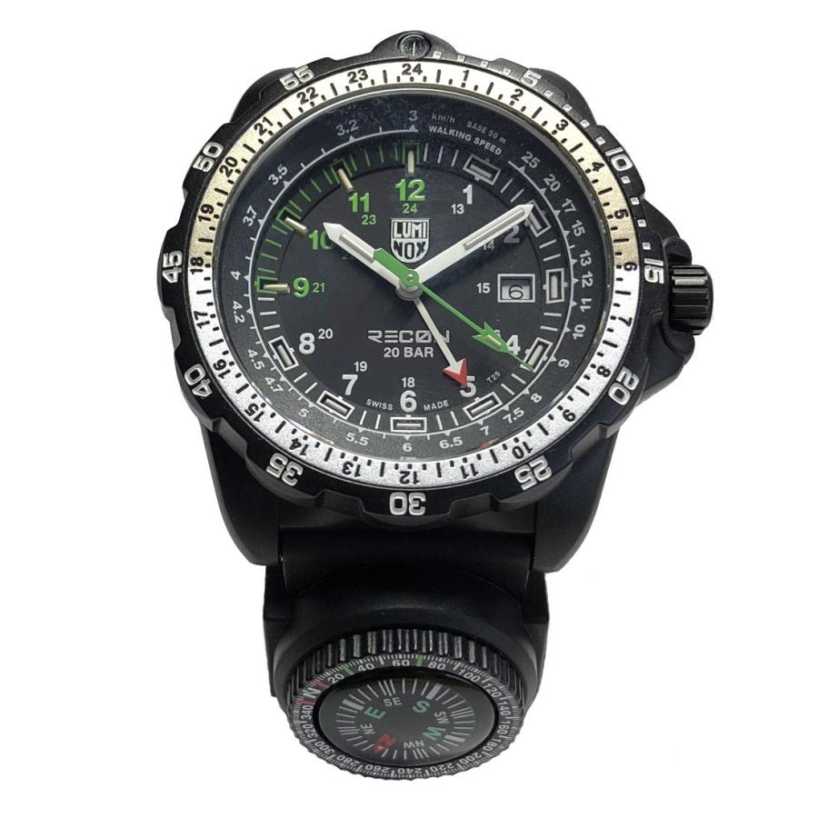 新品同様 ルミノックス 時計 GMT RECON NAV 8830 SERIES 8831.KM 