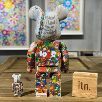 BE@RBRICK Noritake Kinashi Timin 木梨憲武感謝展場限定400%+100%推薦