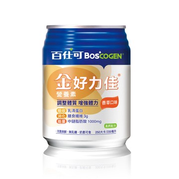 百仕可 金好力佳營養素_香草口味 230ml*24入