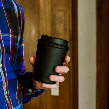 RIVERS WALLMUG SLEEK 雙層隨行杯 300ml - 米白