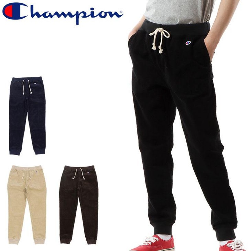 コーデュロイ ロングパンツ テーパード メンズ Champion チャンピオン