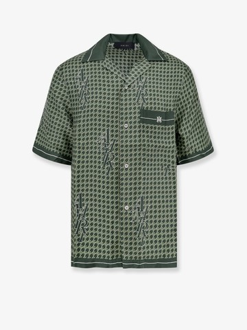 Houndstooth silk shirt - AMIRI - gender_Man
