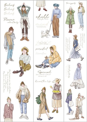 NO.7 / 心之所向 heart's desire pet 紙膠帶