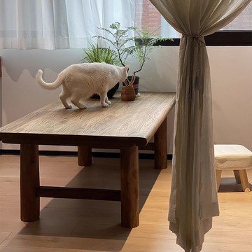 免運 茶幾 實木茶幾 老榆木茶桌日式茶幾炕幾榻榻米矮桌客廳實木原木飄窗桌家用小茶臺 可開發票 全館五折 工廠現貨直銷 新品特價 z9093