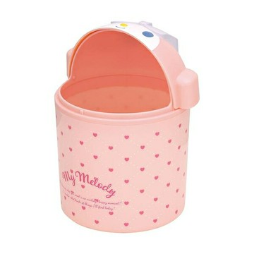 【震撼精品百貨】美樂蒂 My Melody~日本SANRIO三麗鷗 美樂蒂掀蓋式造型垃圾桶-大頭款*65218
