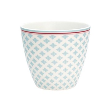 丹麥GreenGate Sasha pale blue 拿鐵杯-粉藍