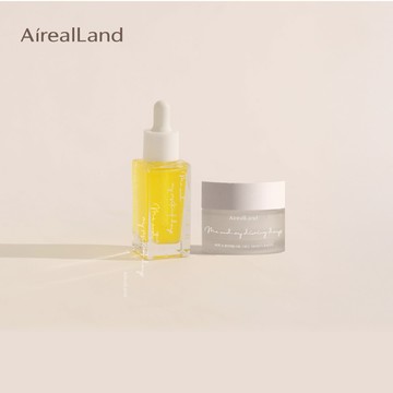 【九粒最愛】艾地苯肌曜雙導精華 30ml  +以海之名無油保濕霜 50ml