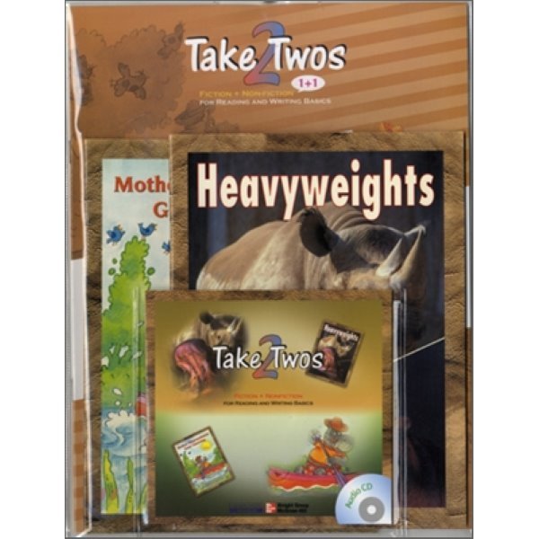 Take Twos Grade Level M-4：Heavyweights   Mother Hippopotamus Goes Canoeing（2books   Workbook ...