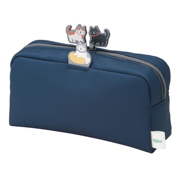 LIHIT LAB. 鉛筆盒 A2224-11  藍色  1個