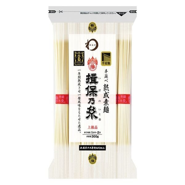 300g×5個　揖保乃糸　素麺　4976640000389　上級品ひね　みわび　日本アクセス「業務用」日本アクセス（ＡＢ）　LINEショッピング　手延べ熟成　1箱(5個)（直送品）