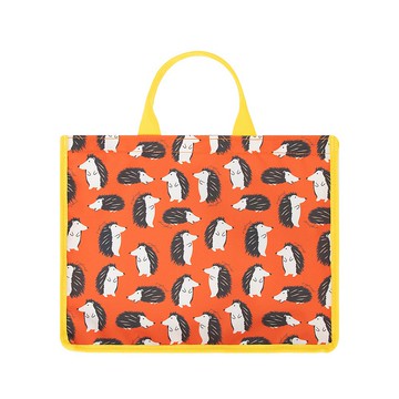 學生防潑水補習袋 安親班手提袋 刺蝟款 台灣手工製造