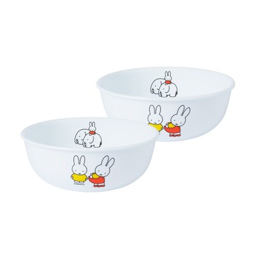【康寧餐具 CORELLE】米飛兔Miffy 韓式湯碗兩件組