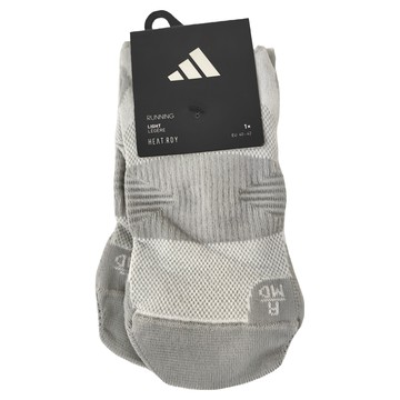 adidas 愛迪達 RunXadizeroSock 短襪  M  灰色