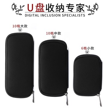 企業財務網銀優盤U盾收納包U盤保護套優盾包保護袋手機銀行網銀K寶整理盒子大容量便攜ukey整理包多層迷你