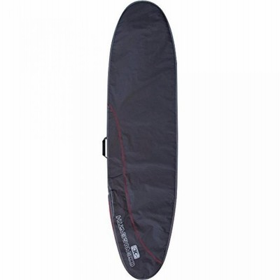 Ocean Earth Compact Day Black Red Longboard Surfboard Bag - Fits Board