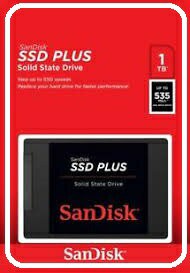 SanDisk  SDSSDA-1T00-G26 Plus 升級版 1TB 2.5吋7mm固態硬碟