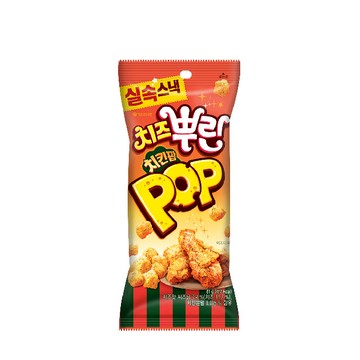 【韓國好麗友】 雞米花脆餅-韓式起司炸雞口味81g