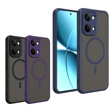 POCO 手機殼 凡盾系列 POCO X8 Pro Max 磨砂磁吸防摔殼 鏡頭全包覆 手機殼