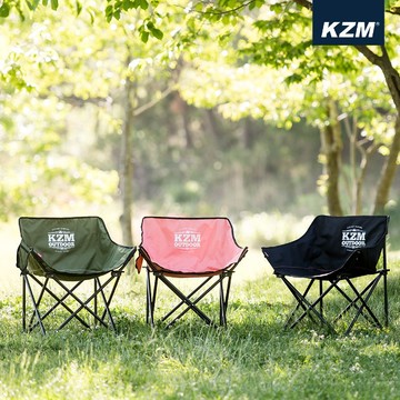 KZM 極簡時尚休閒折疊椅 - 橄欖綠