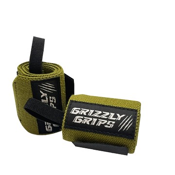 [GrizzlyGrips] 18吋健身護腕 (2色)-軍綠