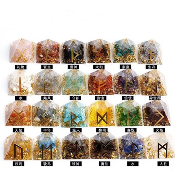 臺灣出貨🎊天然水晶定製金 字塔女客廳桌面家居酒櫃電視櫃裝飾品汽車擺件大減價🎁
