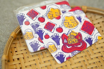 活版印刷心意卡 - 年又過年  (5張)