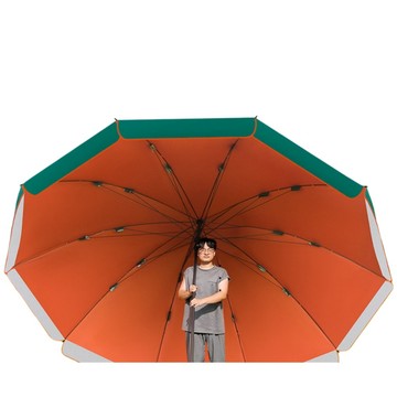 晴雨傘 擺攤大傘 戶外遮陽傘 大型戶外傘 擺攤傘 雨傘 太陽傘 庭院傘 商用傘  雙層防曬晴雨傘 海灘遮陽傘2.8m
