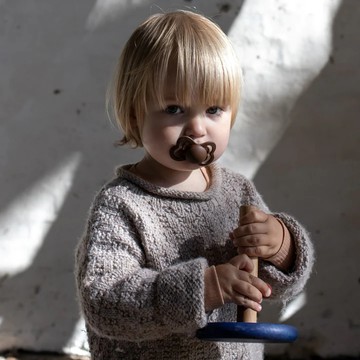 時尚寶寶【BIBS】Couture 拇指型矽膠奶嘴 - 0-6m (共6色可選) 新生兒 彌月禮 新手爸媽 奶嘴 時尚配件