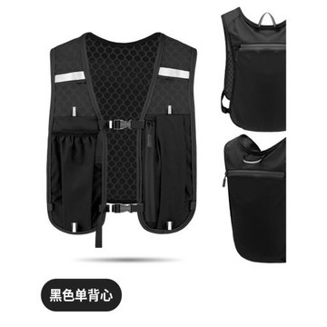 2025新款登山馬甲包跑步手機袋戶外騎行徒步背心包輕便運動水壺包