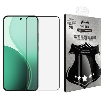 vXTRA 飛創 全膠貼合 亮面滿版9H鋼化玻璃貼  OPPO Reno14 F  1個