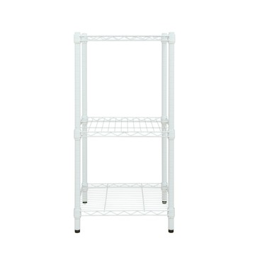 【dayneeds】輕型45x45x90公分三層烤白波浪架