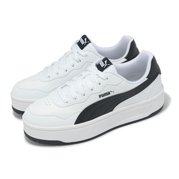 Puma 休閒鞋 Court Lally Skye 女鞋 厚底 增高 白 黑 小白鞋 百搭 40036803