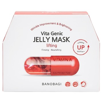 BANOBAGI 佰諾佰琪 台灣公司貨 彈力緊緻維生素果凍面膜 30g  10片  1盒