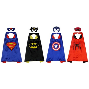 Baby童衣 中小童萬聖節兒童造型服裝 多色卡通披風+面具 88191