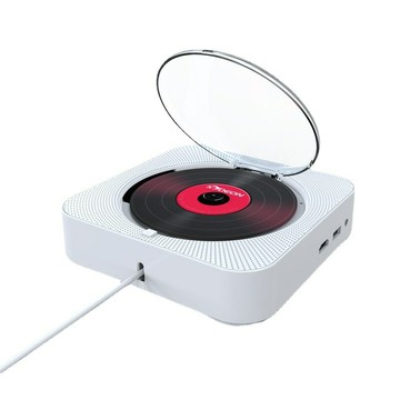 CD機 音響CD機 家用CD播放機 新款台灣出貨移動DVD播放器便攜式影碟機兒童學習機可連接電視一體機