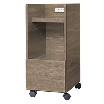 文創集 包格斯1尺單抽活動櫃(四色可選)-30x37x66cm免組