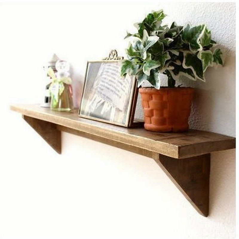 ウォールシェルフ 壁掛け棚 ウォールラック 木製 飾り棚 飾棚 おしゃれ ウッドロングシェルフ 通販 Lineポイント最大get Lineショッピング